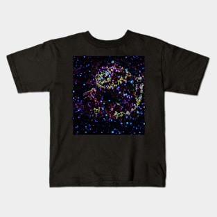 Black Panther Art - Glowing Edges 285 Kids T-Shirt